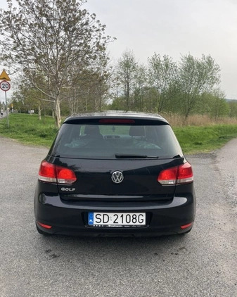 Volkswagen Golf cena 21600 przebieg: 240000, rok produkcji 2008 z Biała małe 154